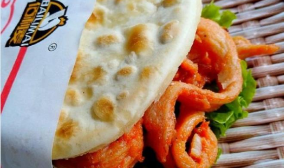 肉夹馍里脊肉饼好卖吗,里脊