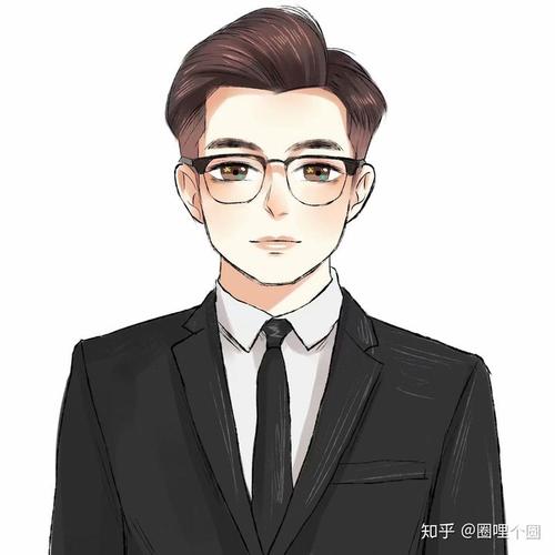 有没有风格类似这样的男生头像?