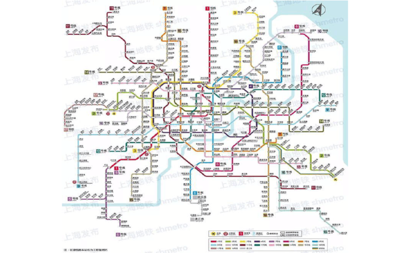 上海地铁2030官方规划