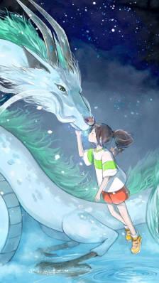 千与千寻ˇ白龙ˇ卡通ˇ壁纸ˇdream阿里