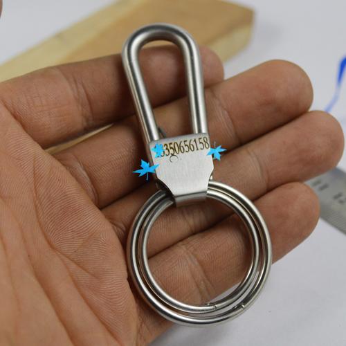 创意纯手工304不锈钢钥匙扣汽车钥匙扣男士钥匙链钥匙