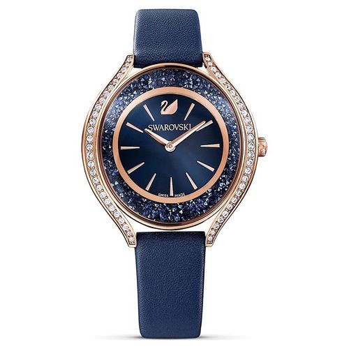 swarovski手表,施华洛世奇女表官网 swarovski施华洛世奇 crystalline aura 气质镶钻女士手表皮带防水