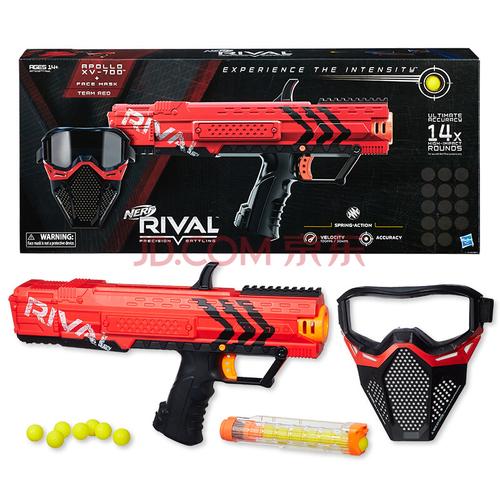 ￥159 孩之宝(hasbro)nerf热火 软弹枪 rival竞争者系列 门徒发射器