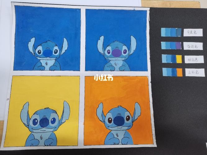 色构  同类色 临近色 对比色 互补色_对比色_秋天去哪