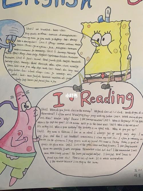 英语手抄报_手抄报_英语_人文_阅读