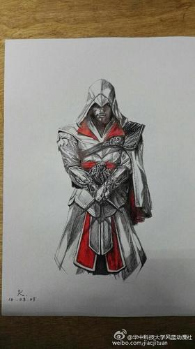 再接下来是沧海王子画的刺客信条和巴巴托斯