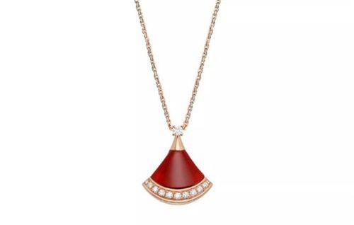 宝格丽扇子项链是什么材质