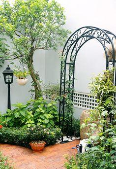 拱门花架