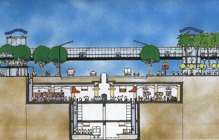 深圳市中心区城市设计及地下空间综合规划国际咨询方案1号方案(下)
