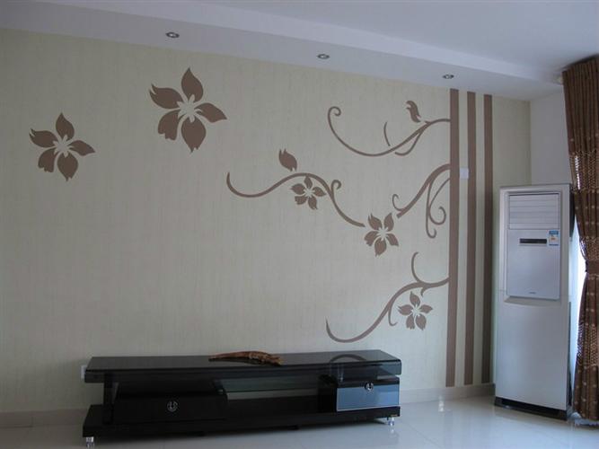 兰舍硅藻泥——现代简约风格电视背景