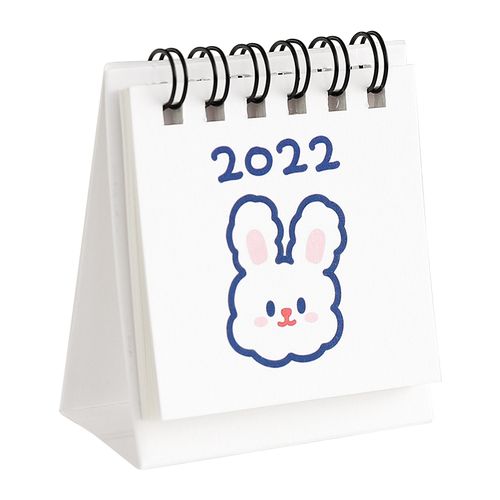 2022年迷你台历ins可爱少女女学生考研月历日历台历