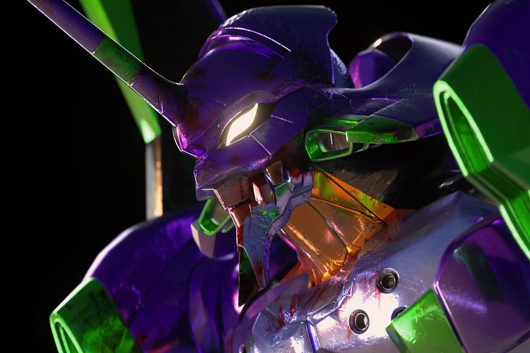 eva初号机渲染 octane/c4d/substance painter