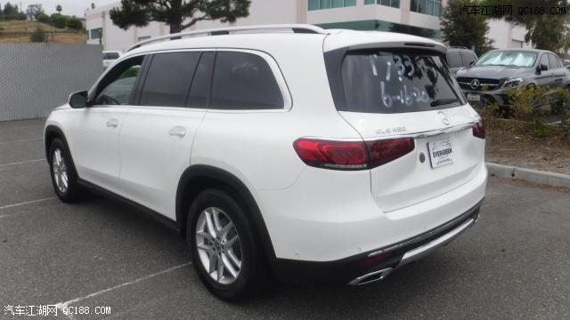 云南2020款奔驰gls450美版高配国六白色现车多少钱
