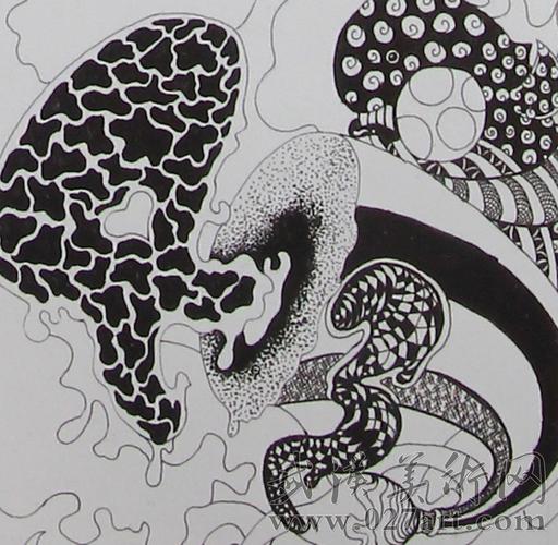 403数字设计创意素描素材