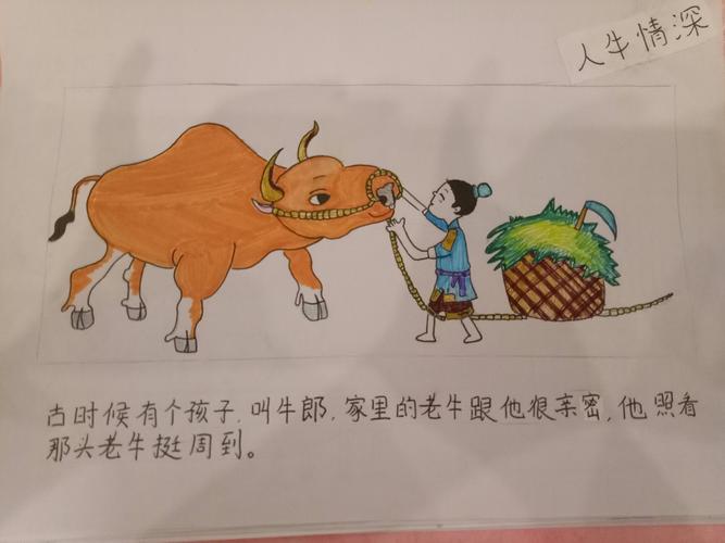 其它 牛郎织女(连环画) 写美篇 古时候有个孩子,叫牛郎,家里的老牛跟