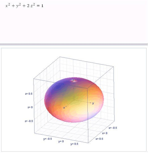 microsoft mathematics画隐函数曲面-作图上的应用