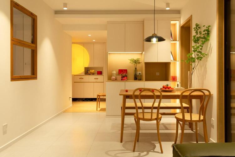 90平30万装修落地上海群友小韭菜的日系装修养成记