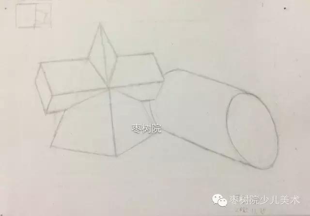 优秀几何形体造型作业_枣树院少儿美术培训_新浪博客