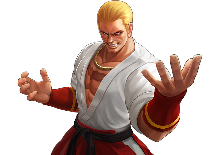 在拳皇中吉斯虽然没有了首领光环,可是实力确是毋庸置疑的,历代版本中