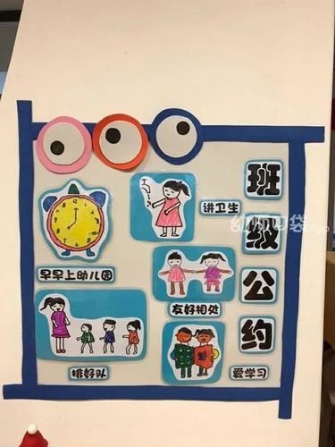 幼儿园环创——班级公约设计元素免费领取啦!