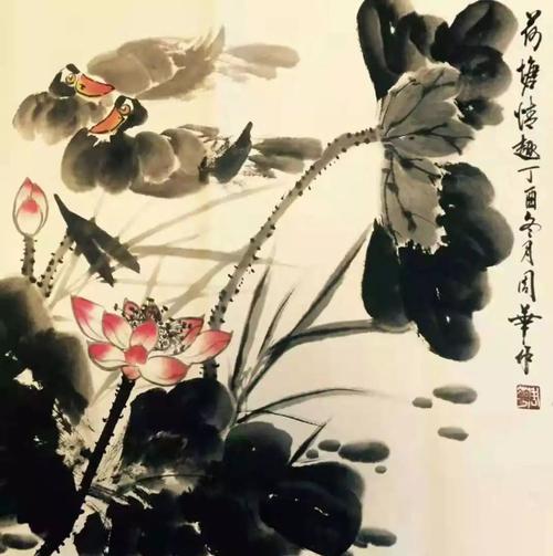 画家周华老师艺术人生