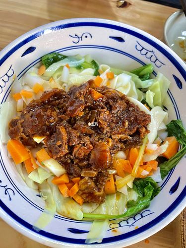 肉臊子干拌面!西安人太幸福了!_干拌面_臊子_油泼面_美食_美食展示