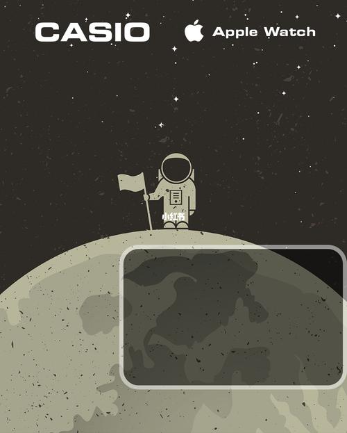 iwatch苹果手表宇航员系列壁纸_苹果手表_壁纸_宇航员