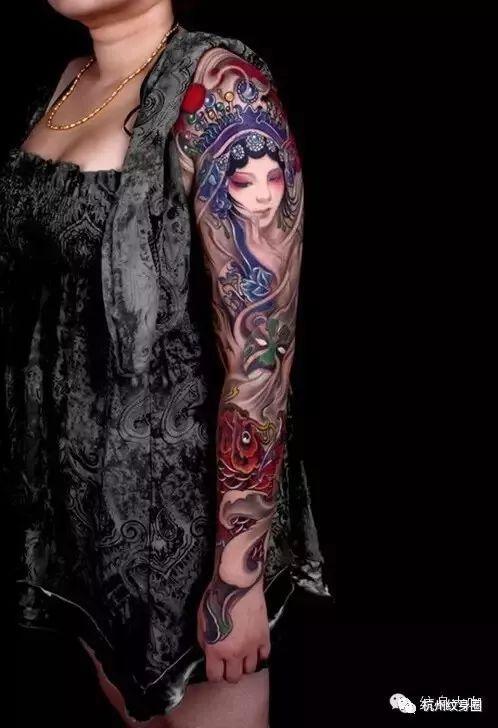 tattoo纹身素材花旦