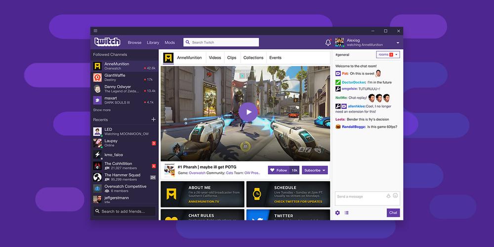 twitch 的桌面版应用正式登场!