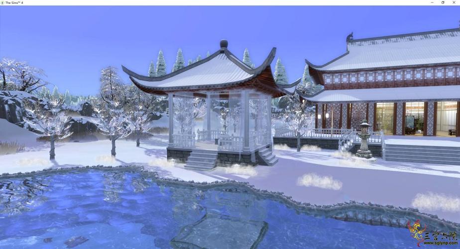 【古韵之旅】【鲁班组】【林璃9zlily原创】古代房屋——广寒宫(云雾