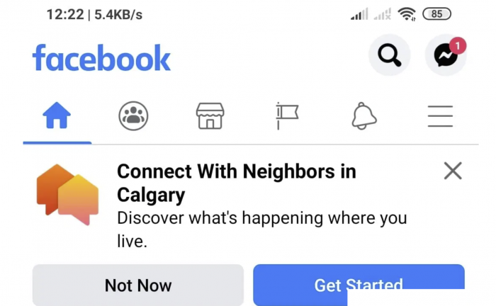 facebook正在开发nextdoor的克隆产品neighborhoods
