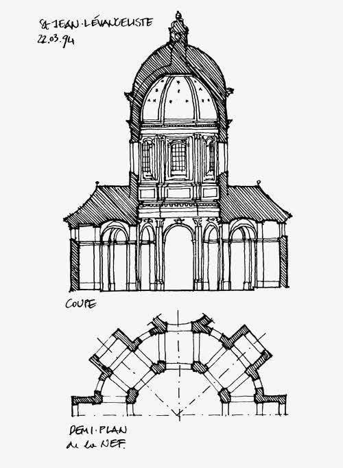 关键词 : 建筑,手绘,线描,速写,线稿