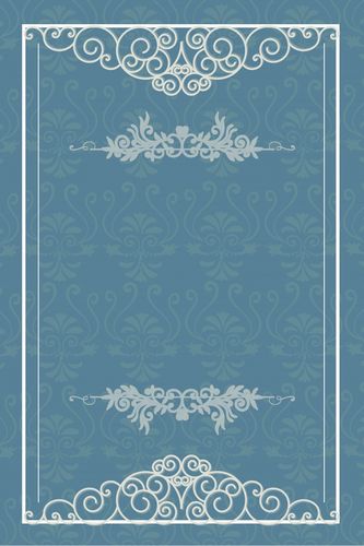 线条 大气 欧式复古 花纹