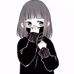 手绘素描黑白情侣头像 因为你让我对明天充满期_微信