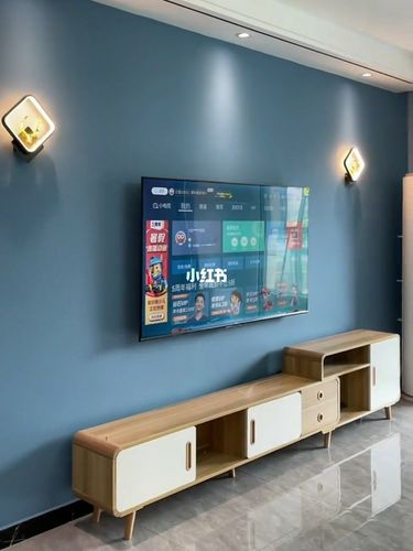 电视墙乳胶漆调色_电视墙_调色_乳胶漆_装修_穿搭_我的装修记录_家居