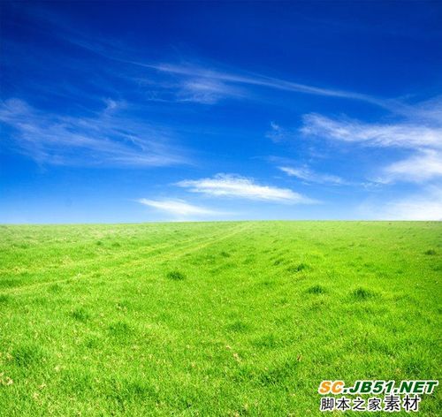 草地天空图片下载