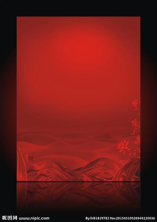红色背景素材图片