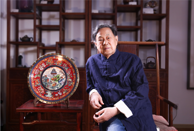 今晚19:30,中国工艺美术大师米振雄景泰蓝精品品鉴会盛大开播!