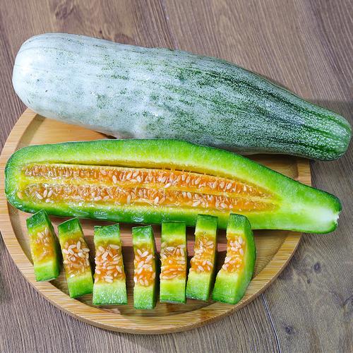 山东羊角蜜甜瓜5斤新鲜应当季水果小绿香瓜脆瓜10整箱密蜜瓜包邮多图2