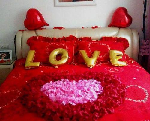 结婚时婚床布置大全,最后一个太有才了