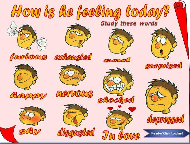 feelings and emotions powerpoint