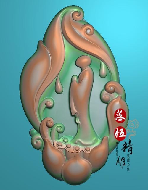 无相佛 悟道悟禅 精雕图 浮雕玉雕电脑雕刻jdp无相佛8765落伍精雕