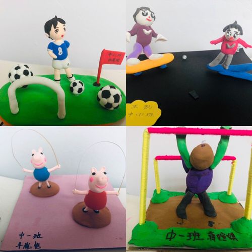 【冬之运运动的人们】——长河镇中心幼儿园亲子创意作品展示活动