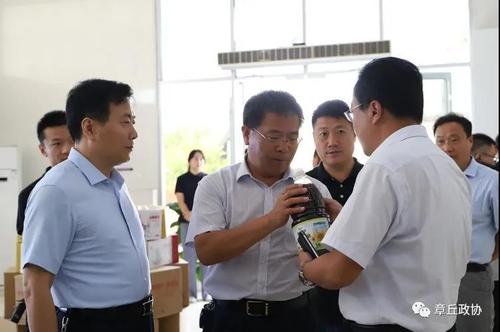 周村区政协到我区考察现代农业发展工作