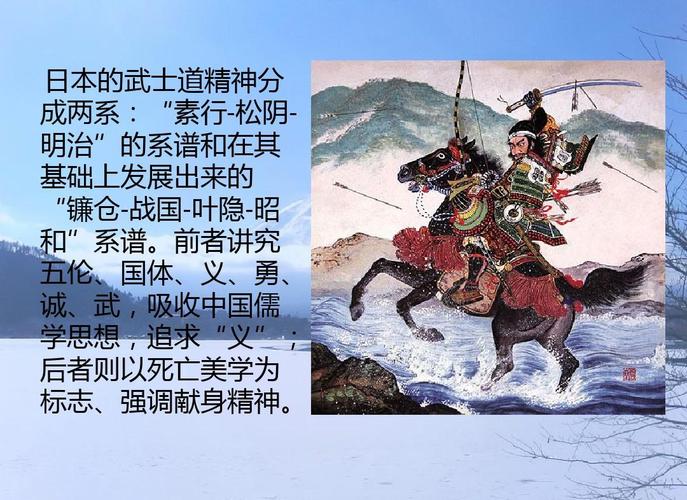 日本动漫中的武士道精神ppt