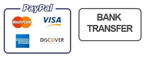 we accept t/t   bank transfer, paypal).