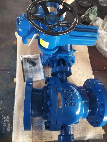 高温高压电动固定球阀硬密封多回转执行器