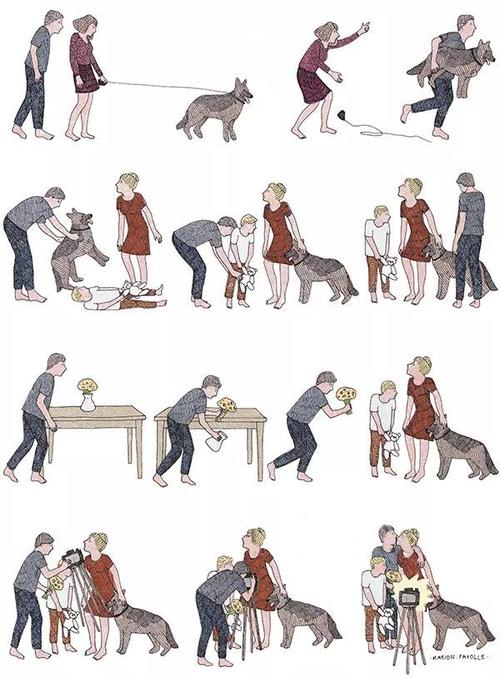 没想到男女间那些羞羞的事也可以画的这么清新优雅