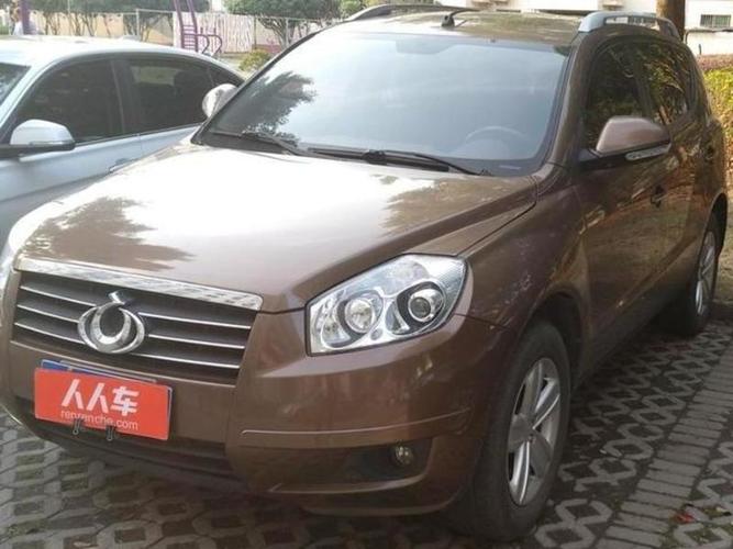 吉利全球鹰gx72013款24l自动前驱尊贵型国Ⅳ