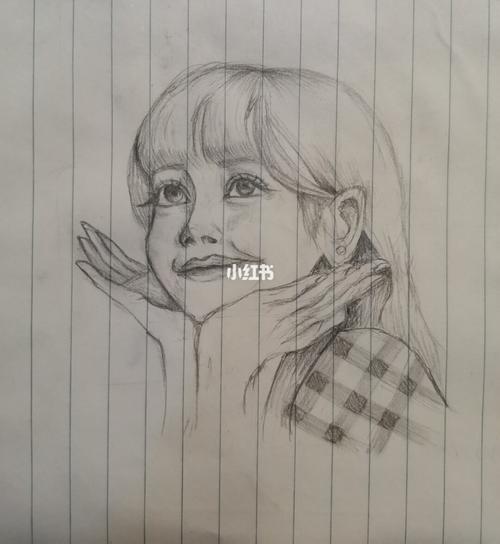 铅笔画lisa_铅笔画_冰力克怎么样_画画_blackpink_文化_绘画